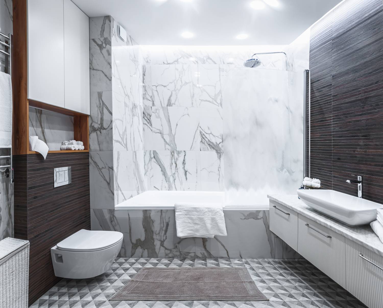 Quel revêtement mural choisir pour sa salle de bains ? Hœœnheim