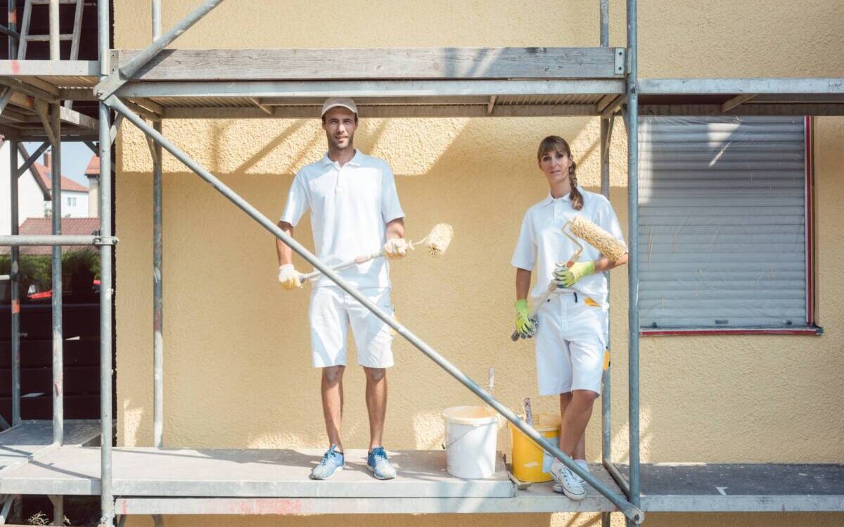 Quand faire de la peinture extérieure ? Strasbourg